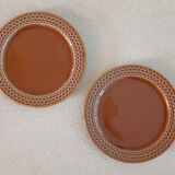 Set of 6 earthenware plates Made in Italy