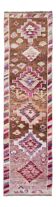 Tapis de couloir turc vintage