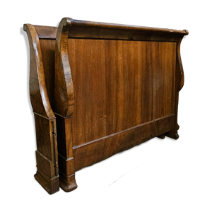 Lit bateau en ronce de - restauration