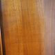 Vintage 2-door wardrobe from the 1950s with compass feet, easy assembly