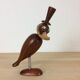 Bottle opener and teak bird cork by Hans Bolling, Scandinavian