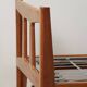 Oak bed with 3 Saint-Sabin chests 1950