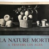 Original lithographed poster exhibition George Braque, Orangerie des Tuileries, 1952