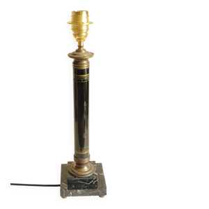 Lampe Vintage Colonne noir