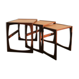 Teak pull-out coffee tables - Edition G Plan