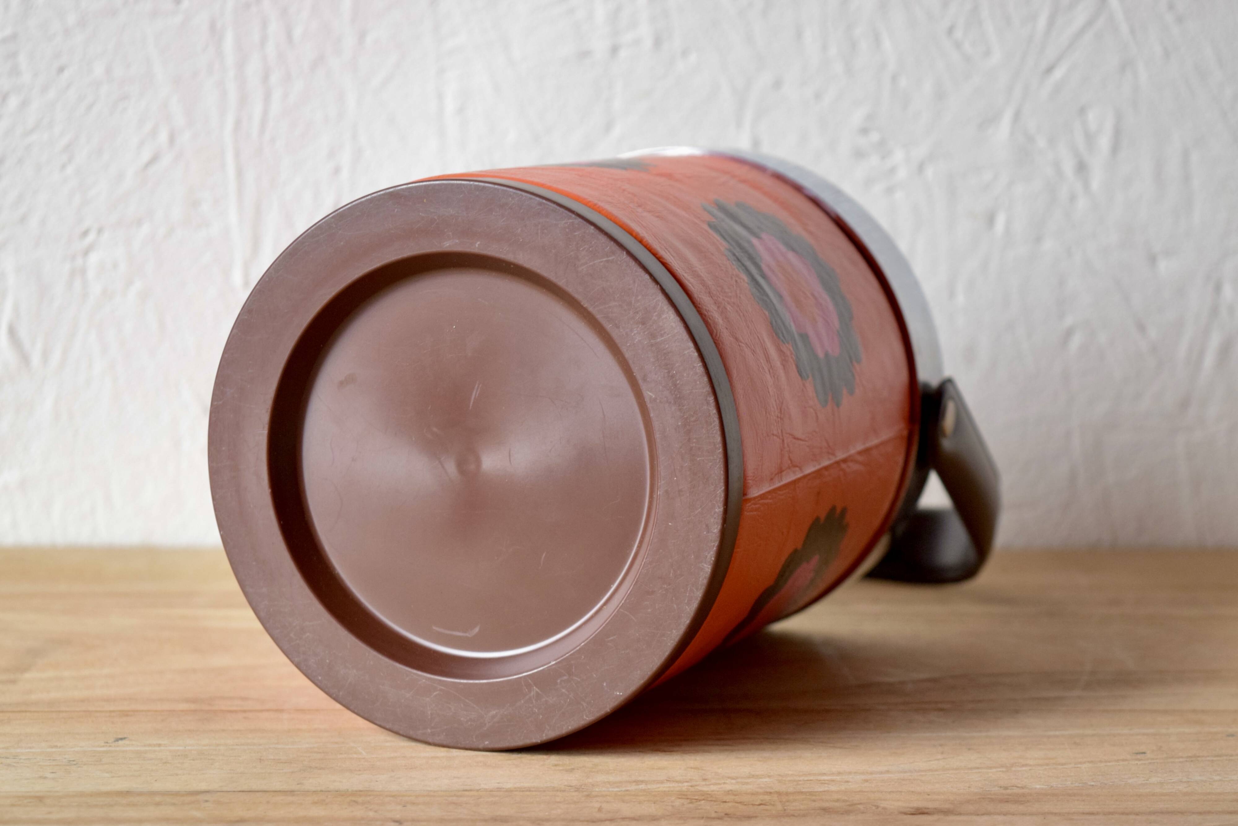 Vintage Brabantia ice bucket - Patrice floral decor - Netherlands