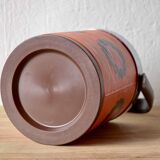 Vintage Brabantia ice bucket - Patrice floral decor - Netherlands