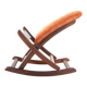Adjustable Footstool / footrest "Uniek" - dutch design in teak