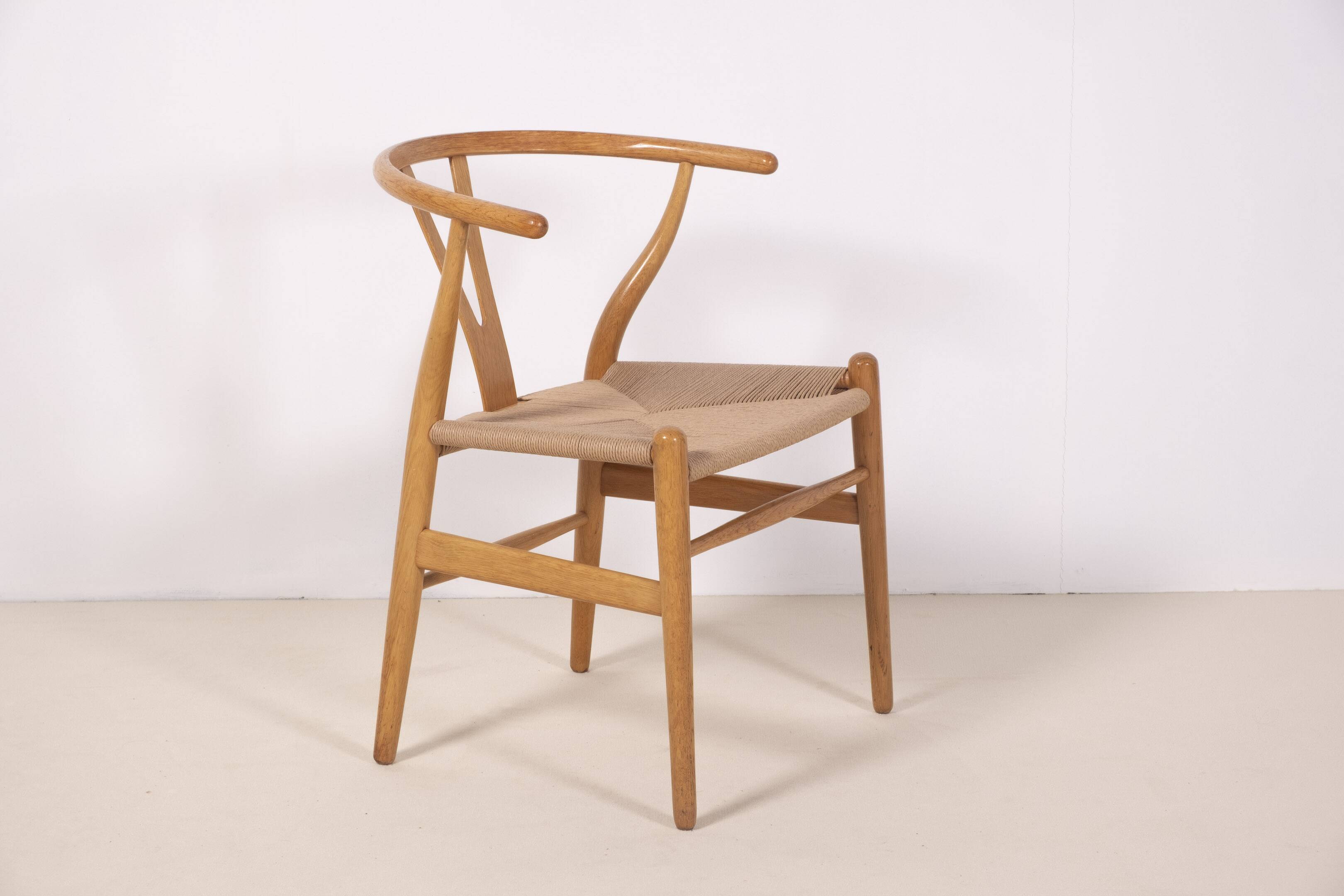 Hans Wegner CH24 Oak Wishbone Chair, 1980s Denmark