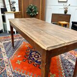 Weathered farm table