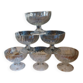 Vintage Arcoroc dessert cups