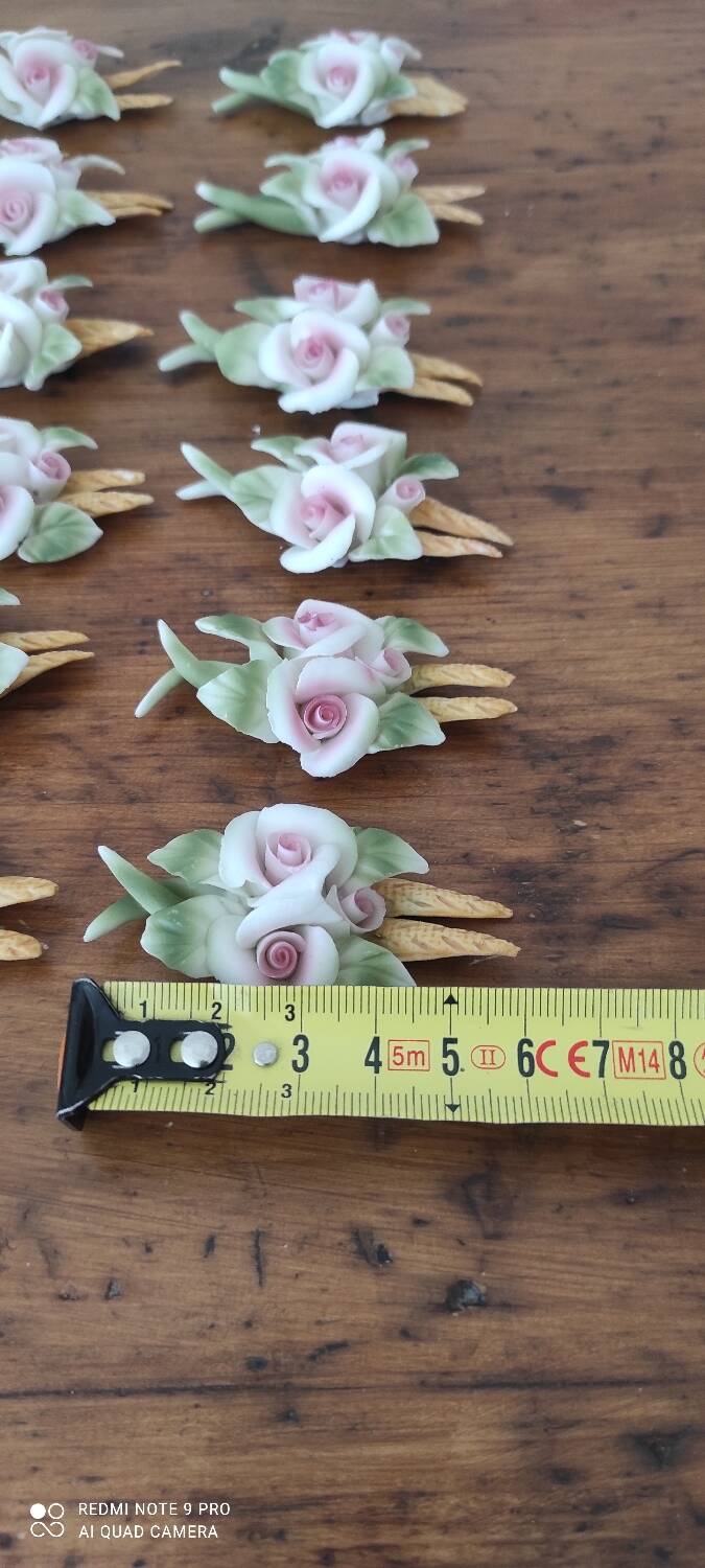 Porte couteaux fleurs et épis de bles