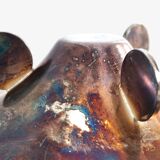 WMF Ikora sculptural Bauhaus bowl, silver-plated brass, by Paul Haustein, 1