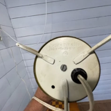 Vintage rocket table lamp space age 1950