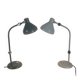 Pair of vintage Jumo GS1 desk lamps