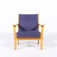Fauteuil design scandinave par Hans Wegner pour Getama, Danemark 1980