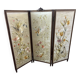 Paravent de Style Louis XVI , bois et soie