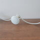 Coat rack 3 heads white