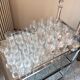 Services de verres de différentes tailles