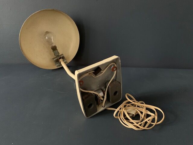 Desk lamp 50s unbleached metal