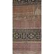 Vintage Turkish hallway rug 71x1 cm