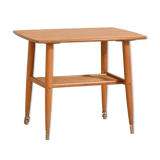 Scandinavian coffee table with wheels