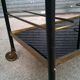 Vintage wheeled bar