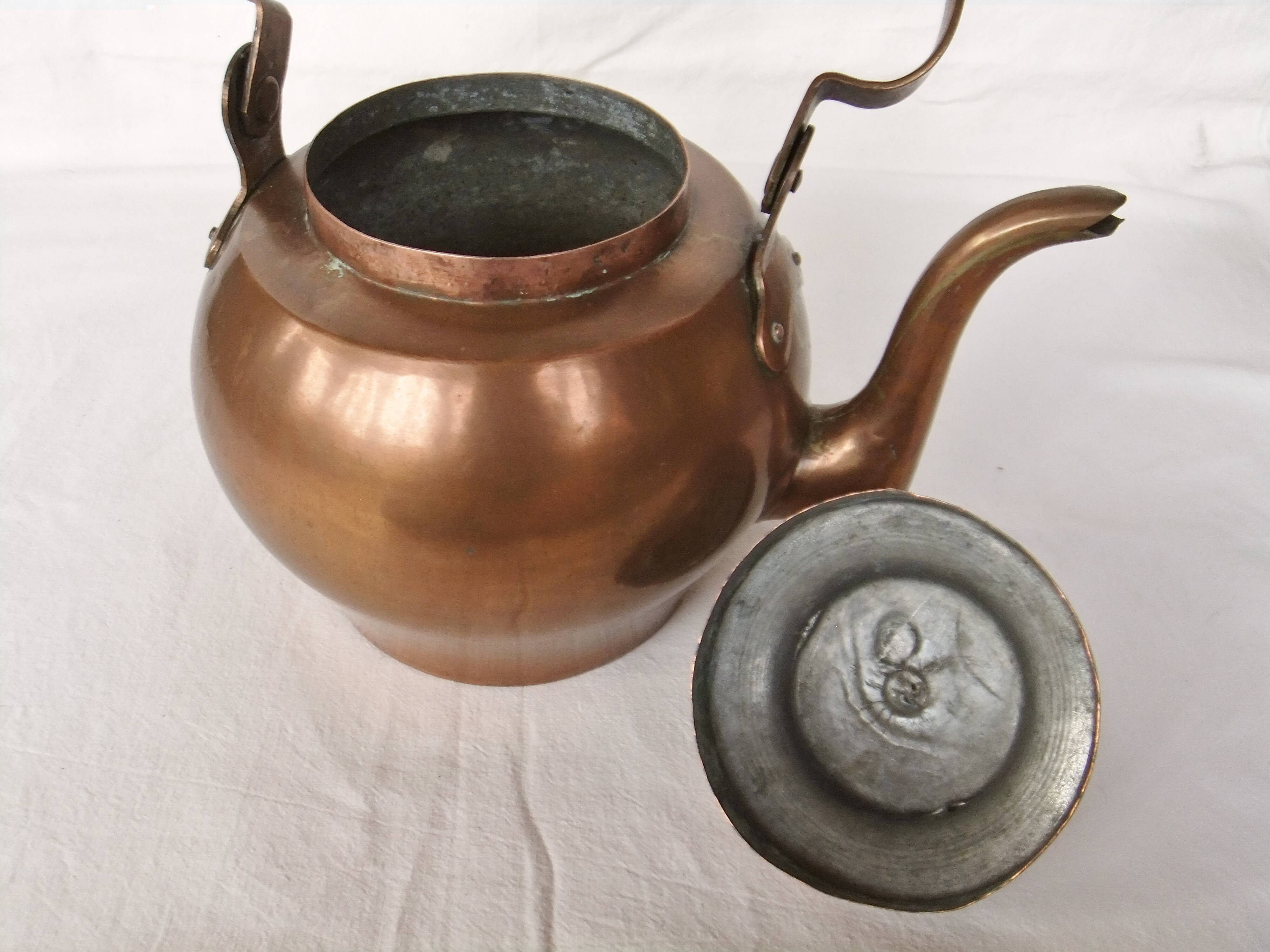 Kettle XVIII copper pourer 5 liters with filter