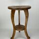 Antique Japanese hand carved side table, Liberty London ca 1905