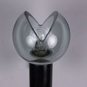 Vintage wall light in glass and aluminium, Italy, 1960s