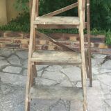 Wooden stepladder