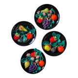 Vallauris barbotine plate Albert Ferlay