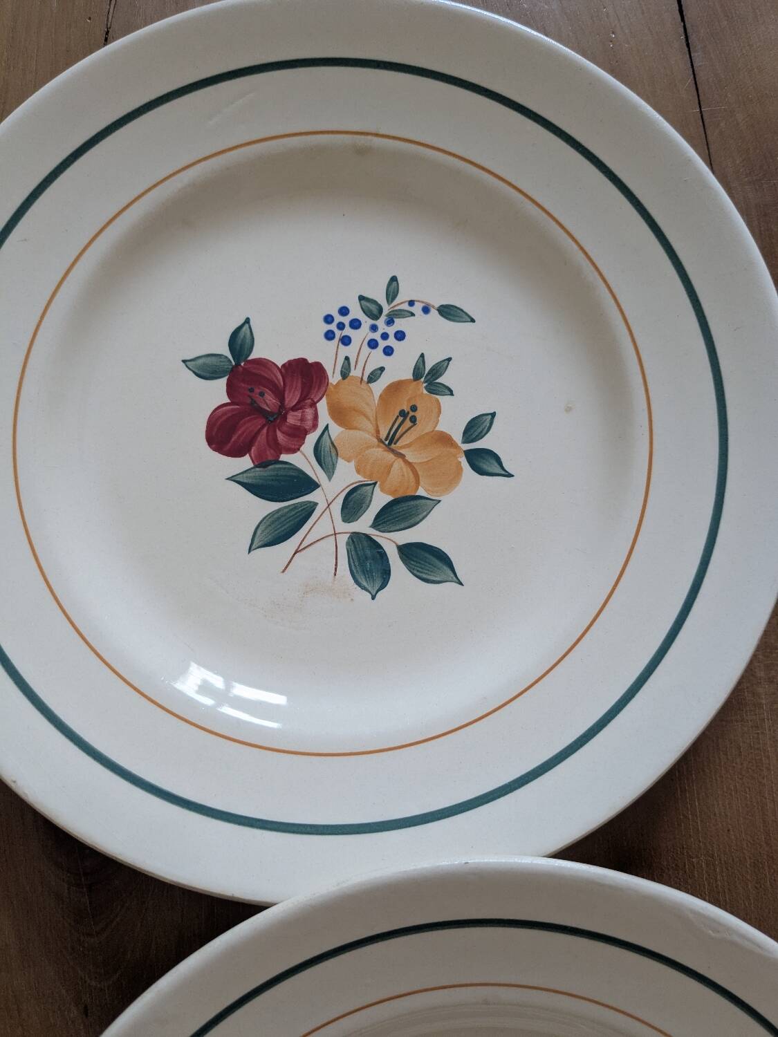 8 Marielle Saint Amand dinner plates