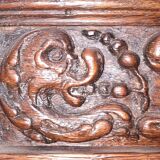 Buffet à  4 portes sculpté