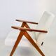 Vintage B-310 VAR white structured bouclé armchair 1970s - 2 pieces available