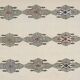 Tapis de couloir turc vintage 145x385 cm