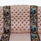 Rare 19th Century Napoleon III Silk Satin Sofa