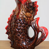 Pitcher vase fish