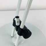 Veneta Lumi articulated desk lamp, white metal, 1980s