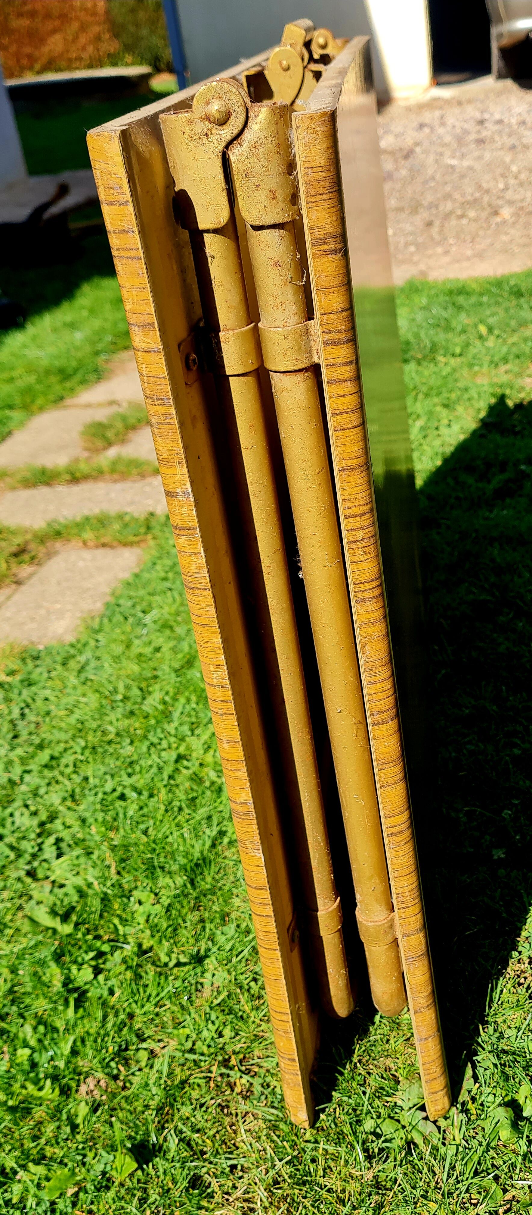 Werzalit folding dining table