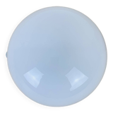Vintage half-sphere opaline ball wall light