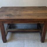 Vintage solid wood farmhouse table.