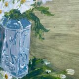 Oil painting on canvas, bouquet of flowers