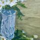 Oil painting on canvas, bouquet of flowers