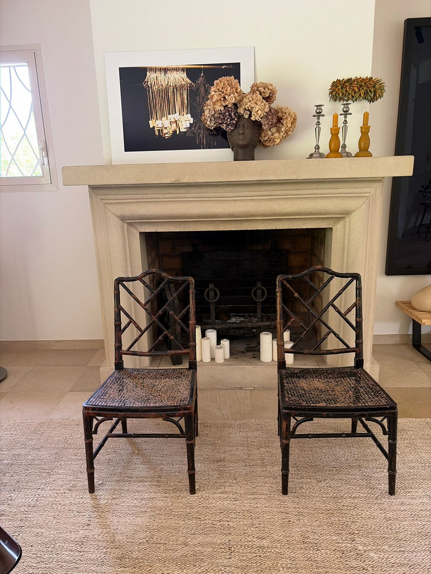 2 Chippendale chairs