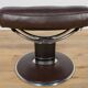 Ergonomic Lounge Chair with Ottoman Model from Ekornes Stressless, 2000s, Set of 2