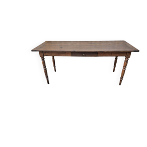 Table de ferme en chêne