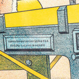 Former Orleans Chapelery Advertising Poster 1900