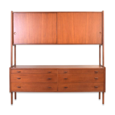 Mid-Century Danish Teak Credenza Model RY-20 by Hans Wegner for Ry Møbler