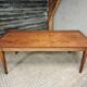 Antique dining table, rural oak table 90 x 200 cm